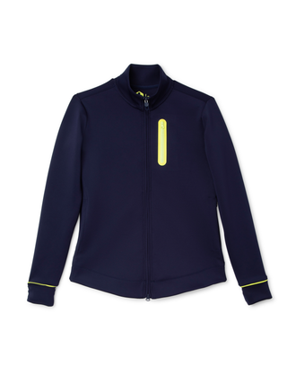 women's jacket in navy for golf
