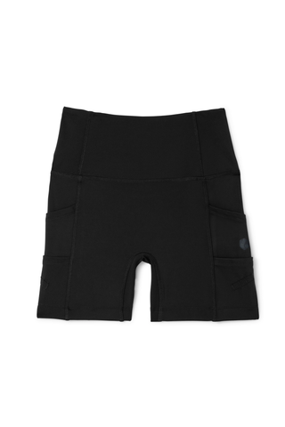 women's athletic shorts in black for golf