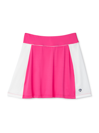 women's skort in pink for golf in sizes xs-xxl