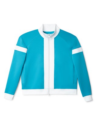 Blue Tees Varsity Jacket