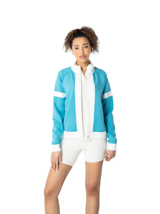 Blue Tees Varsity Jacket